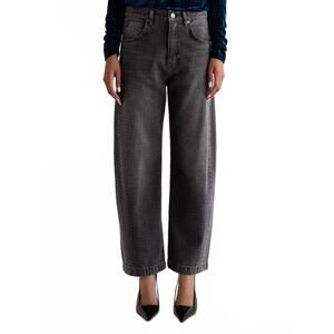 NEW AG JEANS hattie high rise barrel jeans in star light